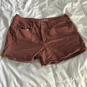 Women’s rust colored shorts - size 12/31